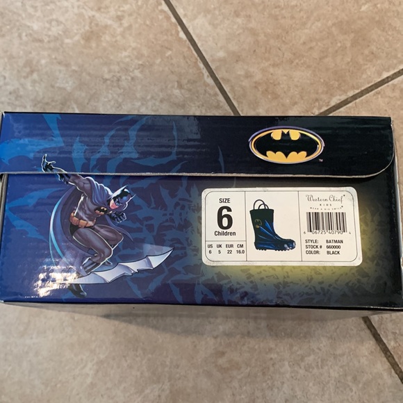 Western Chief Batman Rain Boots - Picture 9 of 9
